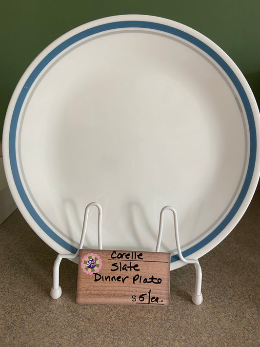 CORELLE SLATE DINNER PLATE