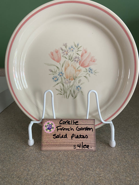 CORELLE FRENCH GARDEN SALAD PLATE