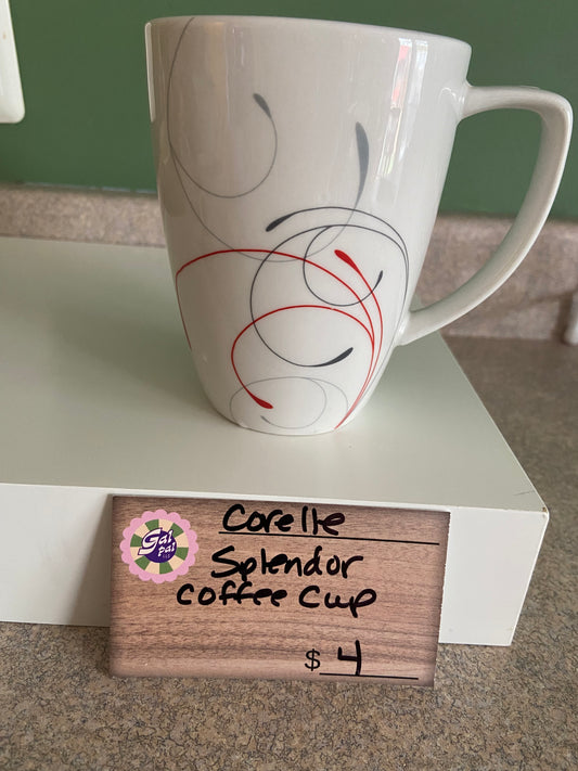 CORELLE SPLENDOR COFFEE CUP