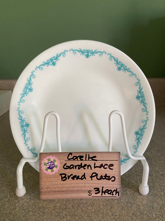 CORELLE GARDEN LACE BREAD PLATES