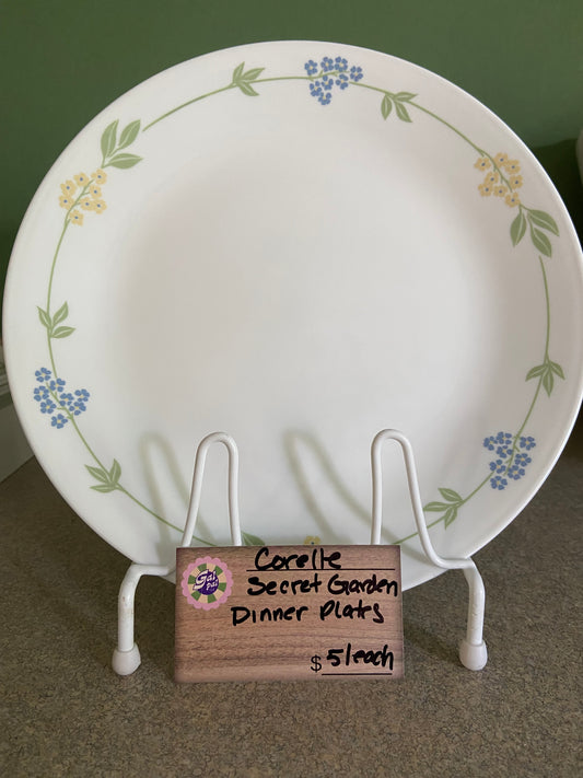 CORELLE SECRET GARDEN DINNER PLATES