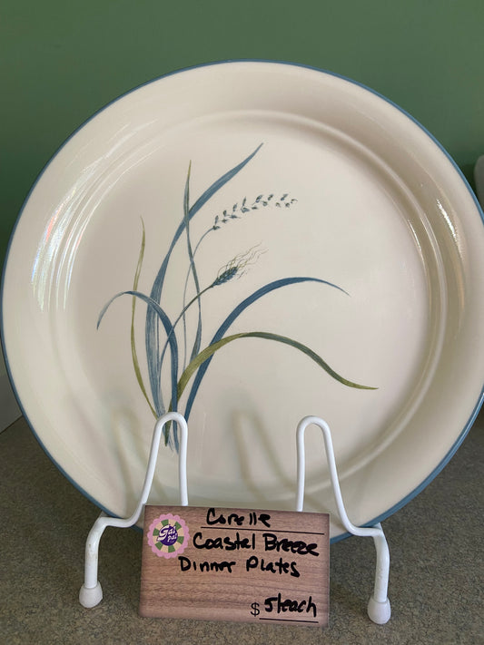 CORELLE COASTAL BREEZE DINNER PLATES