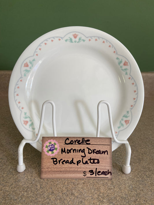 CORELLE MORNING DREAM BREAD PLATES