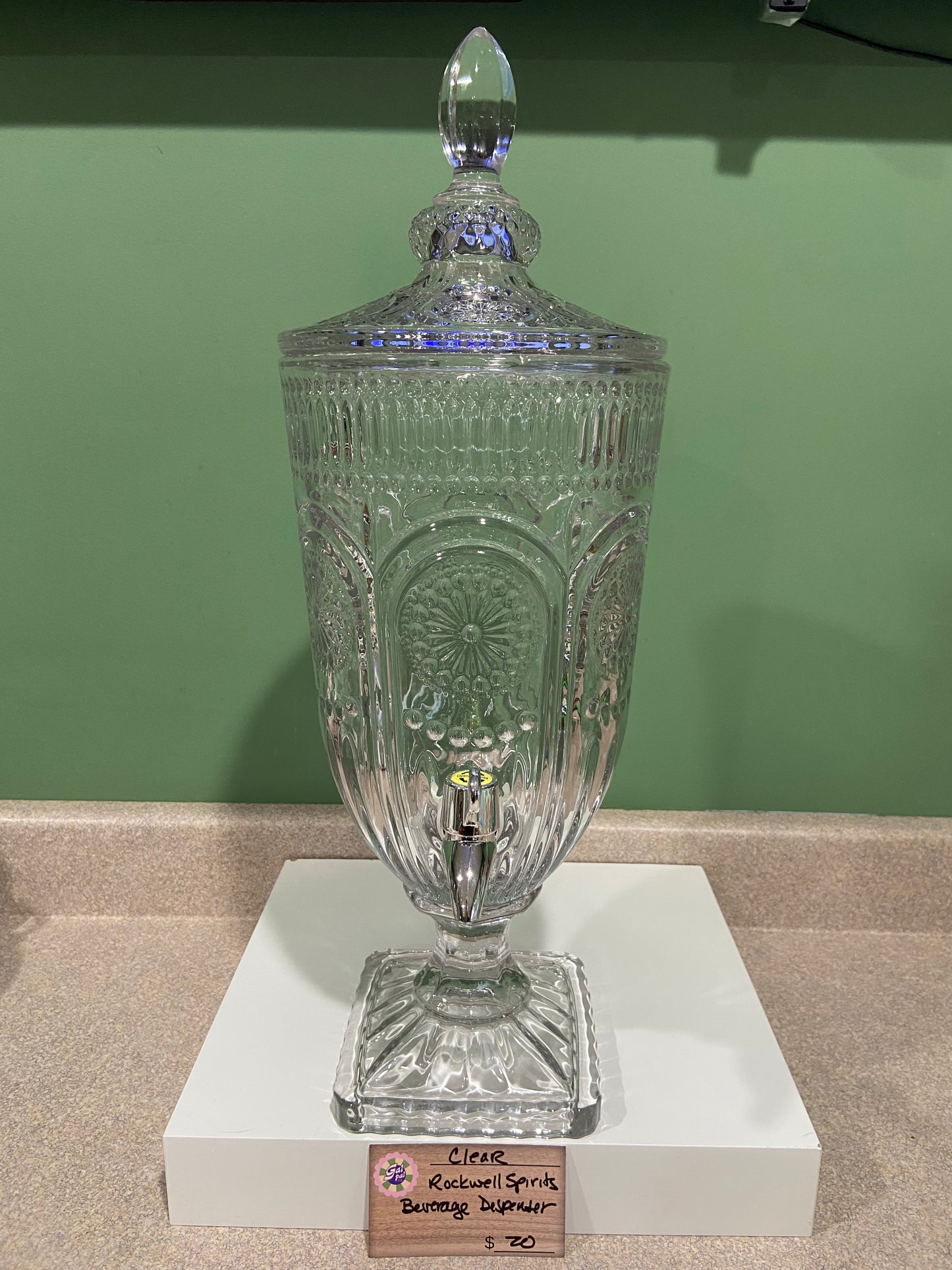 ROCKWELL SPIRITS BEVERAGE DISPENSER CLEAR