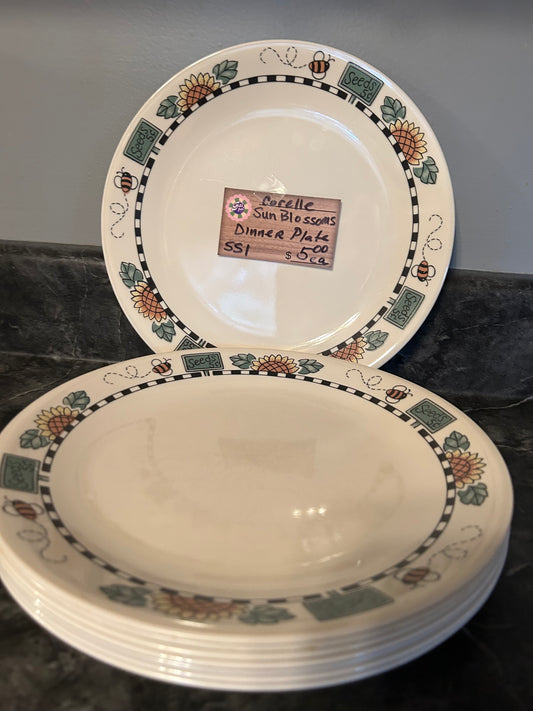 CORELLE SUN BLOSSOMS DINNER PLATE