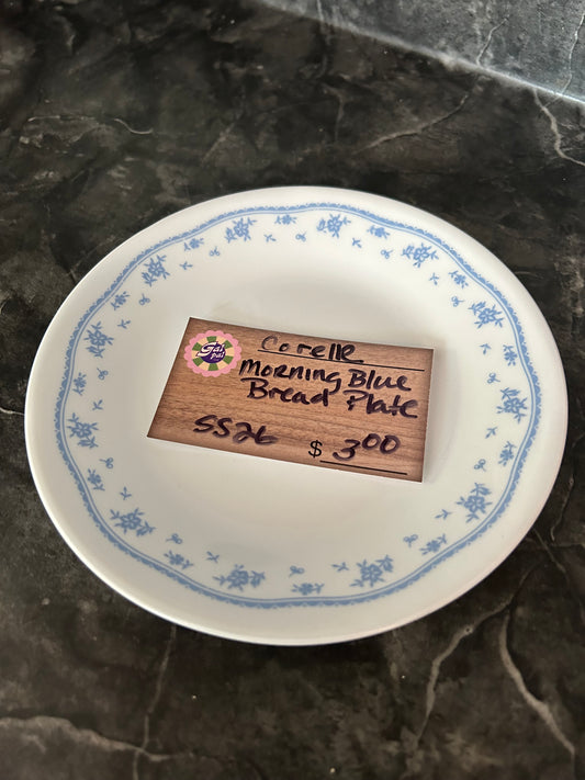 CORELLE MORNING BLUE BREAD PLATE