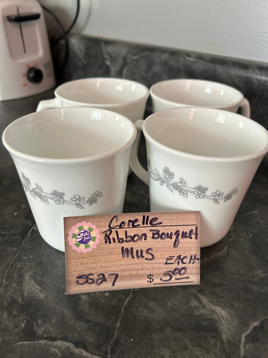 CORELLE RIBBON BOUQUET COFFEE MUG