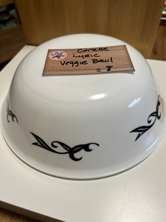 CORELLE LYRIC VEGGIE BOWL