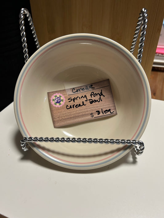 CORELLE SPRING POND CEREAL BOWL