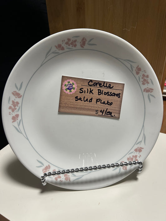 CORELLE SILK BLOSSOMS SALAD PLATE