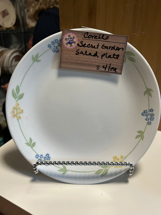 CORELLE SECRET GARDEN SALAD PLATE