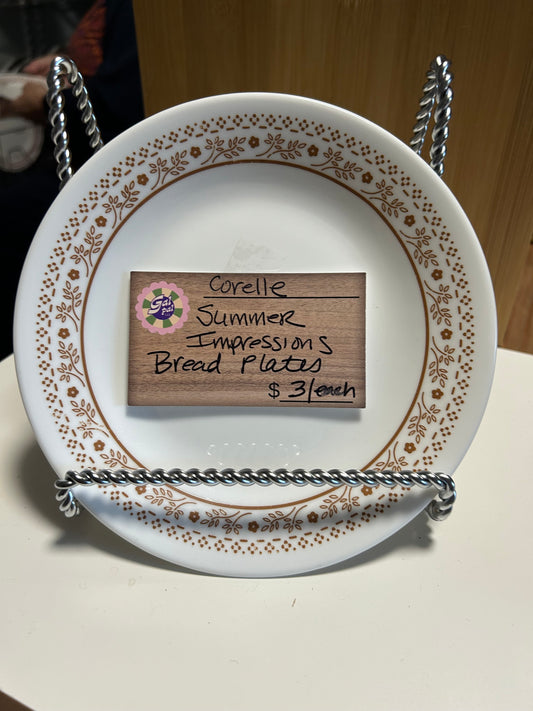 CORELLE SUMMER IMPRESSIONS BREAD PLATE